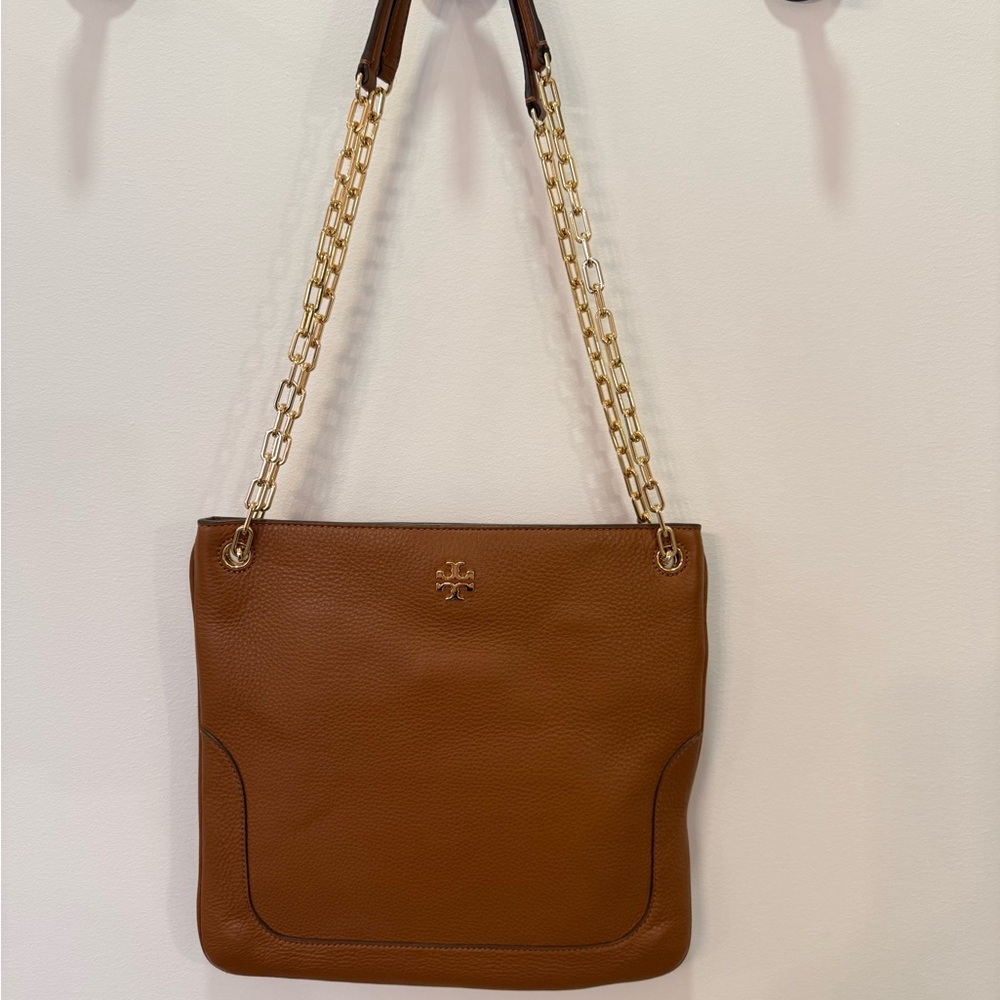NEVER WORN Versatile Tory Burch Leather Tote Bag